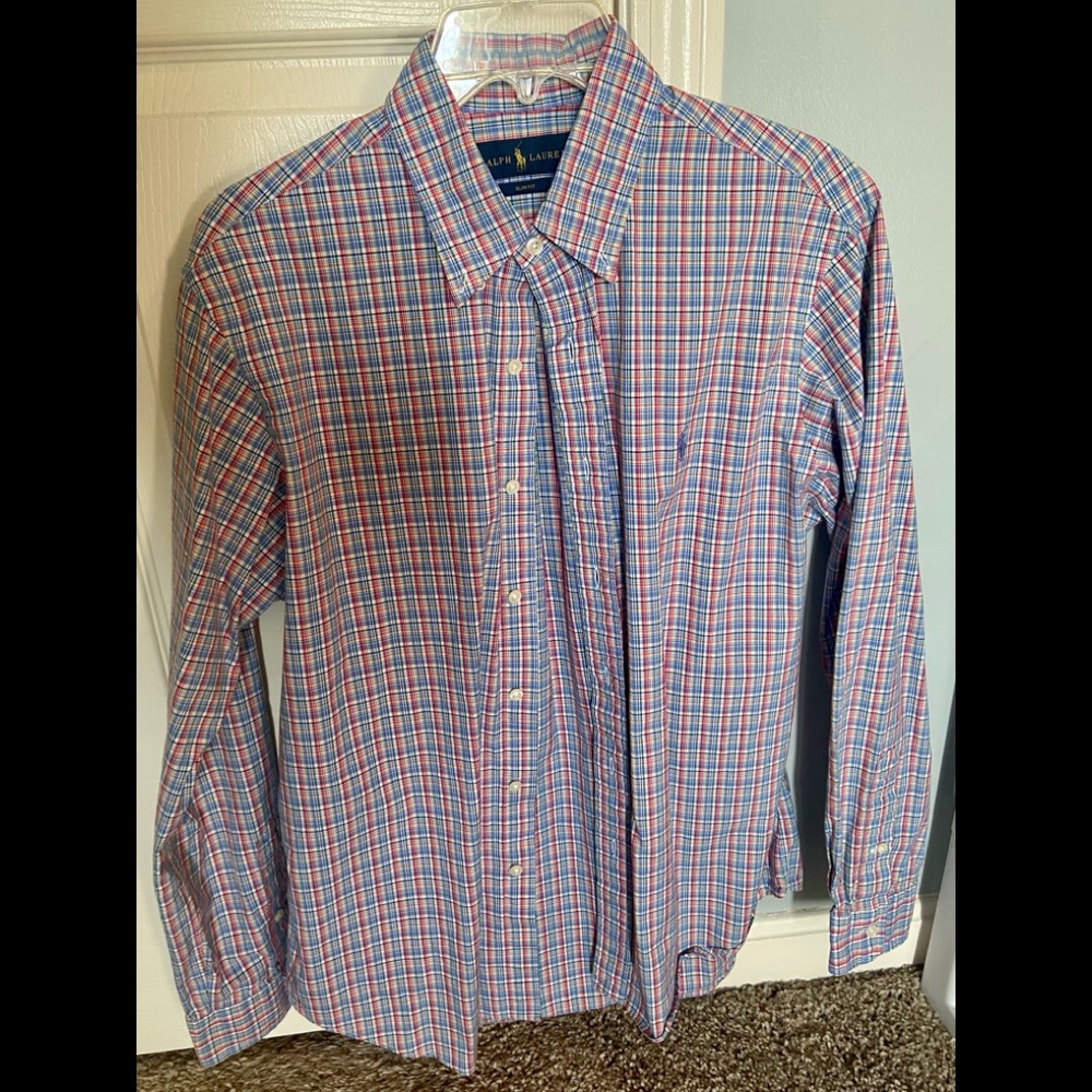 Polo Ralph Lauren slim fit dress shirt, size large
